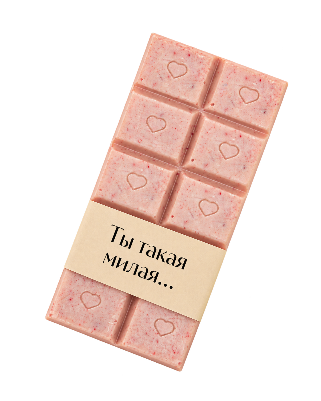 Шоколад с клубникой